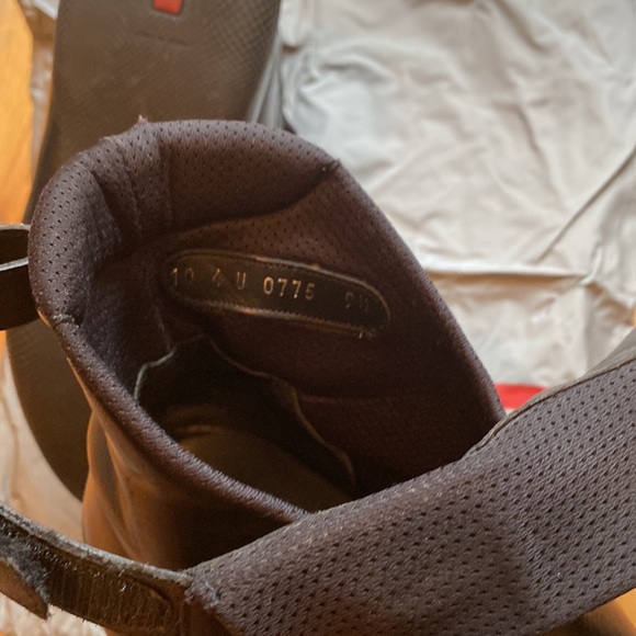 Prada Men’s Black Booty Pull-on with Strap Size 10 - Picture 9 of 14